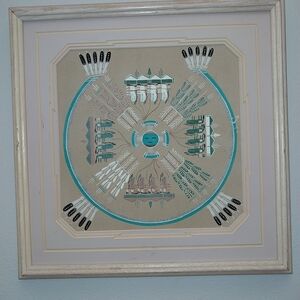 Framed Native American Art Print